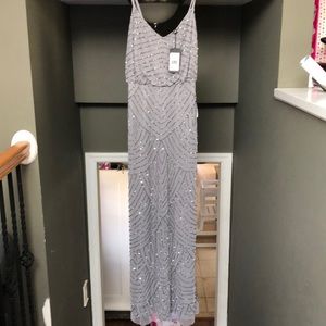 Adrianna Papell Long Blouson Dress